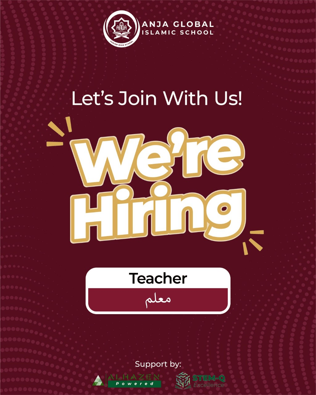 Hiring Teacher