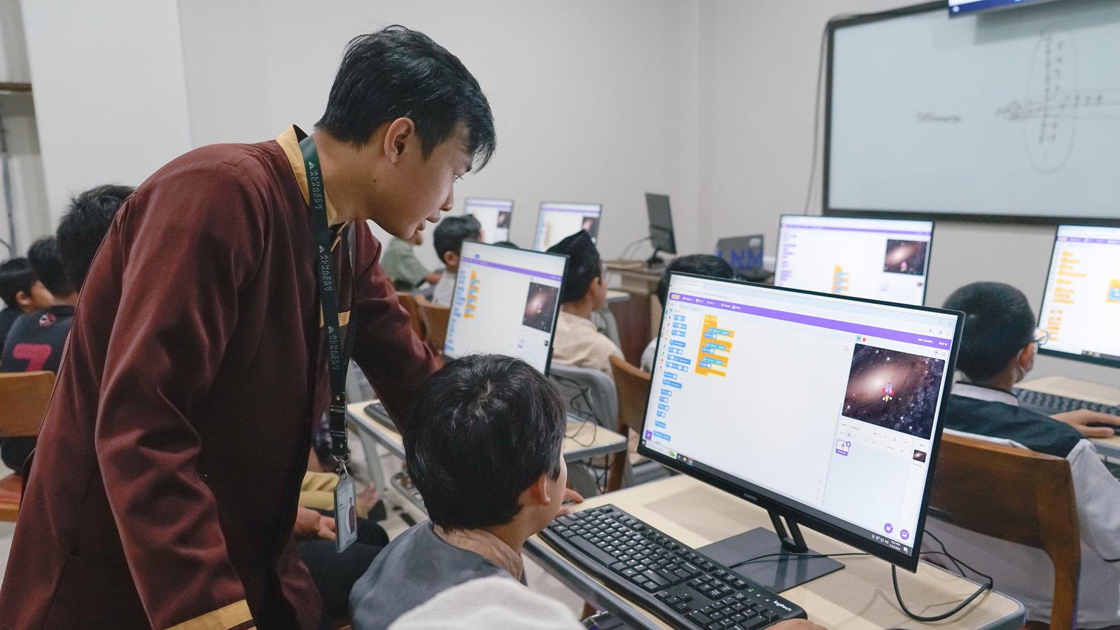 Kegiatan Belajar di Anja Islamic School